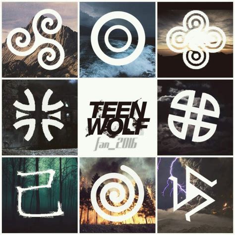 teen wolf logo|teen wolf symbols and meaning.